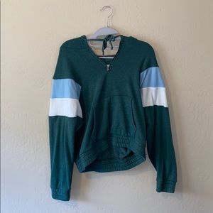 American Eagle Emerald Green quarter zip
